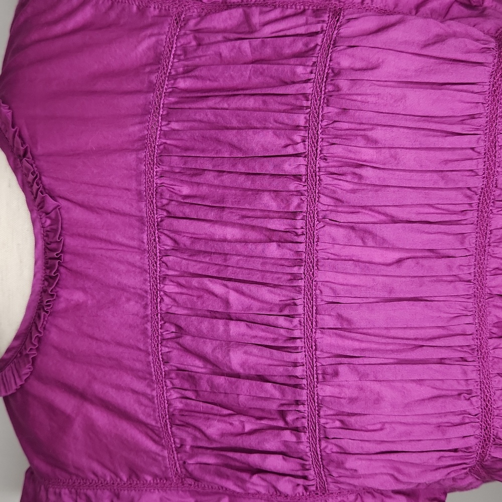 Rails Filomena Berry Ruffle Top Size S - Picture 5 of 14
